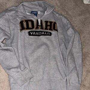Gray Idaho Vandals Men's Hoodie by Pro Edge
